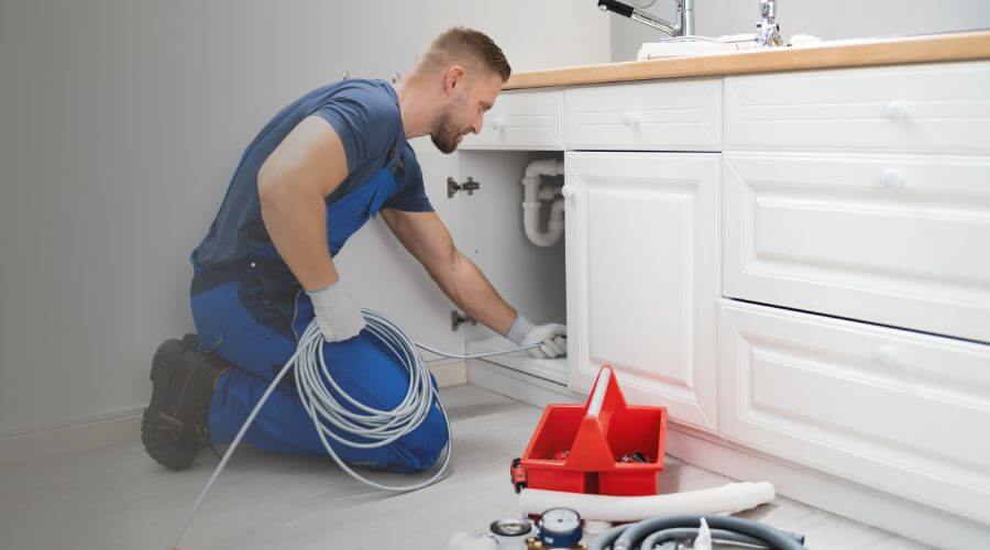 Local annual plumbing maintenance in Hext, TX